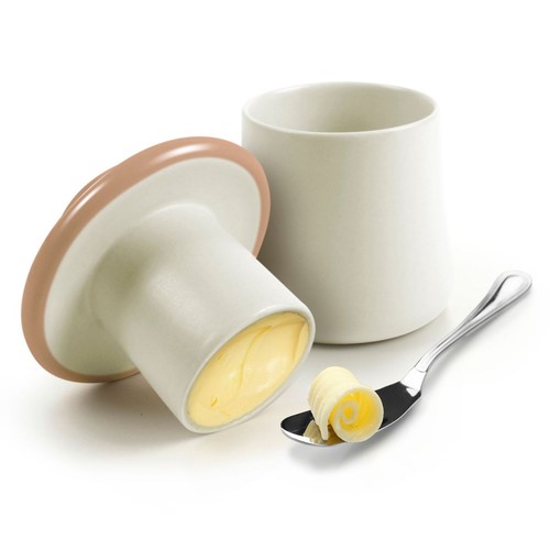 Toadstool design butter - toadstool,