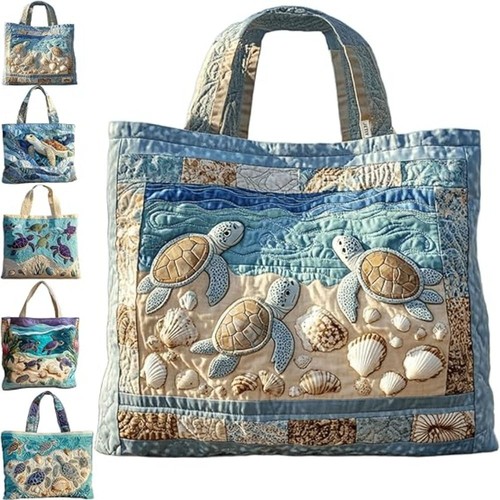 Turtle print - turtle, quilted