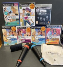 Sony PS2 PS3 SingStar Bundle