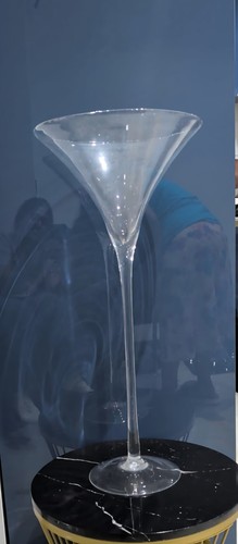 Martini glass vase tall for - glass,