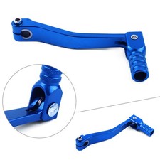 CNC Heel Toe Shift Lever W/ Shifter Pegs Fit 50cc 110cc 125cc Pit Dirt Bike Blue