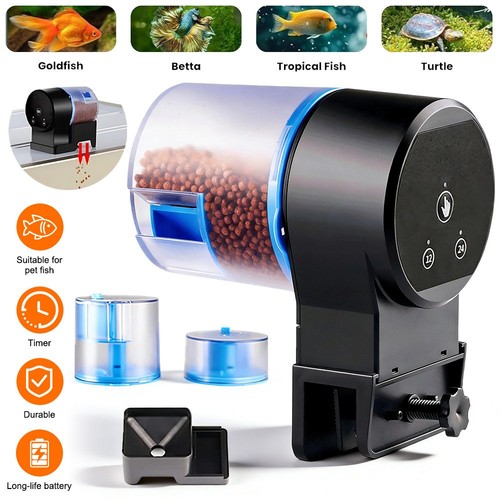 Auto fish feeder feeding - fish,