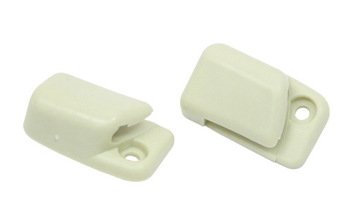 Sun visor clips - visor, white