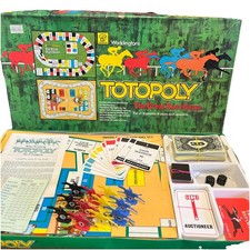 Totopoly Board Game Vintage