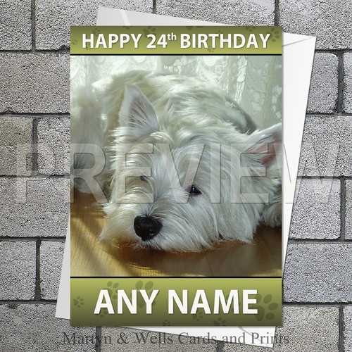West highland terrier birthday - west,