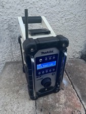 Makita DMR110 DAB/DAB+/ FM Job Site Radio BLUETOOTH UPGRADED VIA AUX - VGC