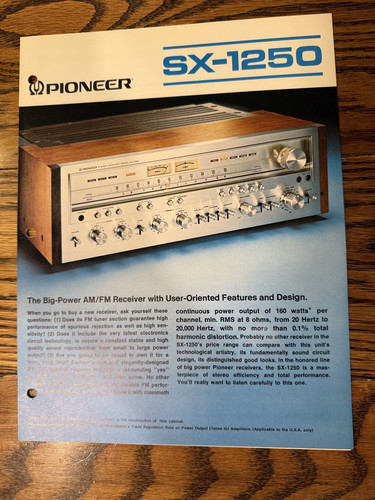 Vintage original pioneer - original,