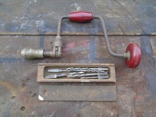 Vintage 13" ratchet bit brace