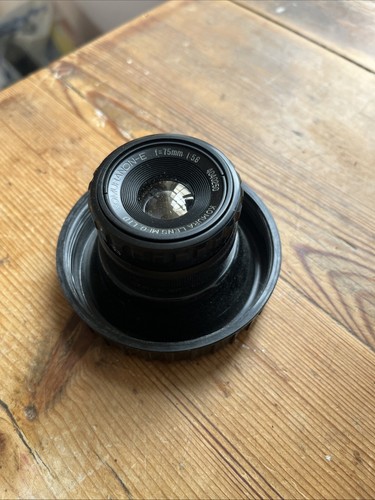 Komura lens 75mm 6 for - komura, f=75mm