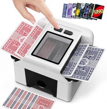 Automatic Card Shuffler Machine Rechargeable Electric Poker Card Shuffling Tool