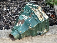 Antique vintage gutter - gutter, cast