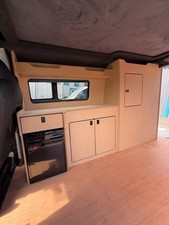 VW Campervan Kitchen SWB MDF Volkswagen T5 T5.1 T6 T6.1 Camper Unit T trim groov