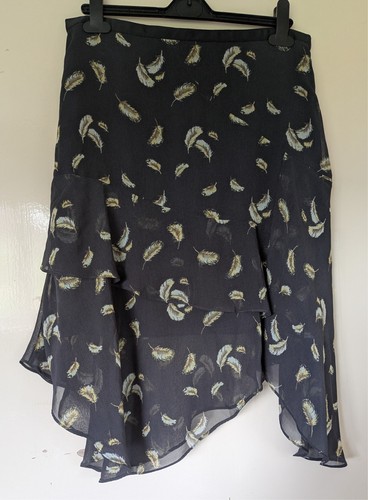Next black feather print - next,
