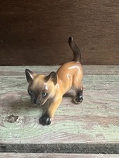 Vintage Ceramic Siamese Cat