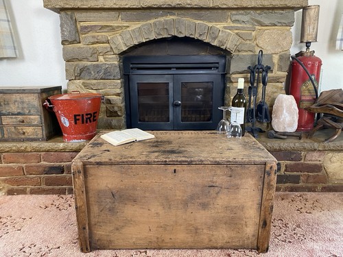 Antique mahogany chest - antique,