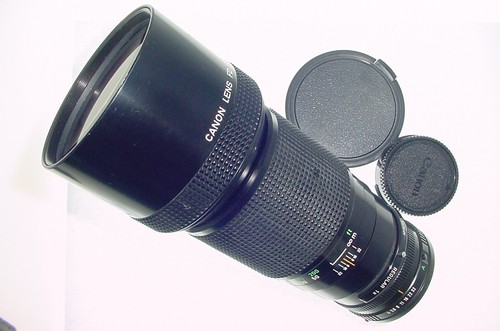 Canon 300mm fd telephoto - canon,