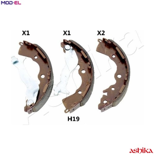 Brake shoe set h19 - shoe, 55-0h-h19