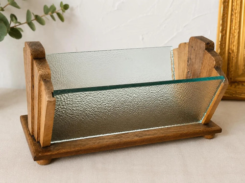 Art deco oak fruit - oak, trough