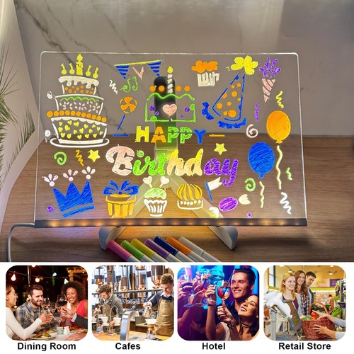 Led message board acrylic - board,