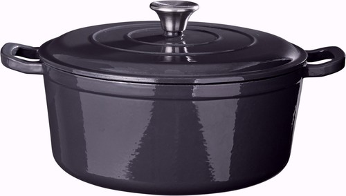 Cast iron casserole pan dish - iron,