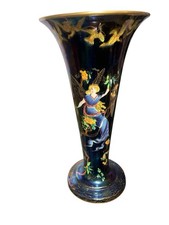 Wedgewood Fairyland Luster Fairy Lady Daisy Makeig-Jones Imps, Trumpet Vase