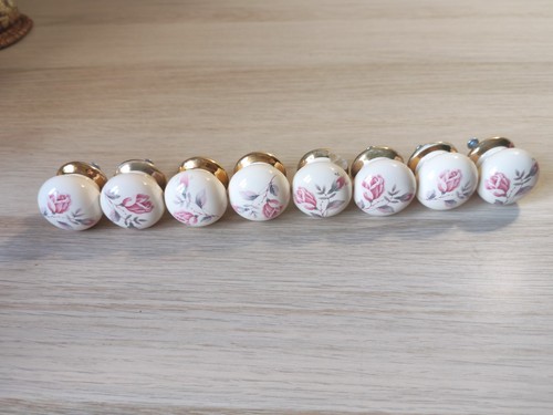 Door knobs floral rustic - 8,