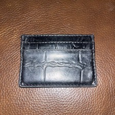 Osprey Long black leather card
