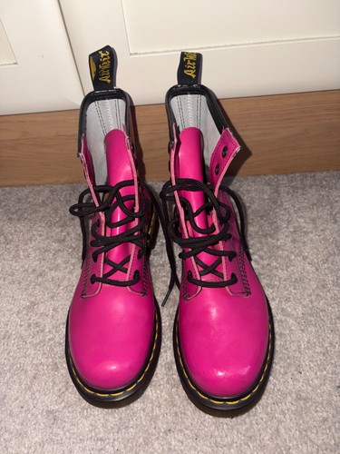 Ladies pink martens - pink, dr