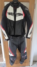 Triumph 2 Piece Leather Suit