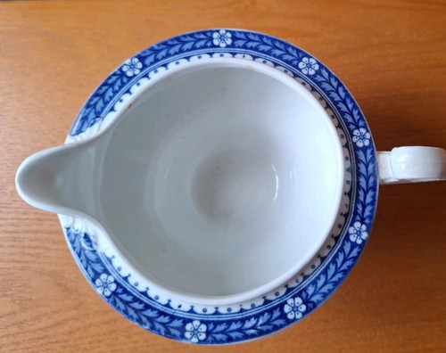 Art deco blue white - art, jug