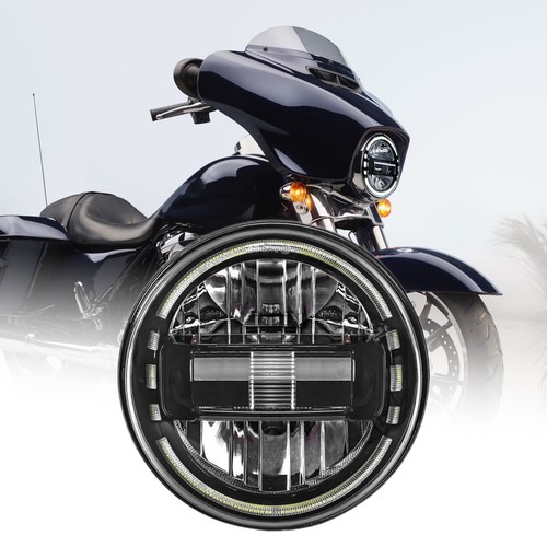 Led round headlight - led, drl