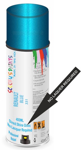 Paint for renault bleu alpine - paint,