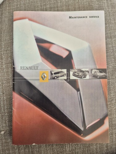 RENAULT-SERVICE-BOOK-CLIO-MEGA
