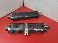 KAWASAKI ZZR 1100 SCORPION EXHAUST TAIL PIPE PAIR 1990