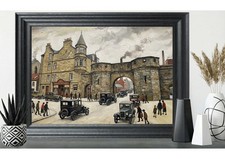 Framed Lowry Style Image of