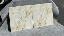 10m²/20m² Job Lot Gold Marble Effect Ceramic Wall Tiles 30x60cm Bathroom Kitchen