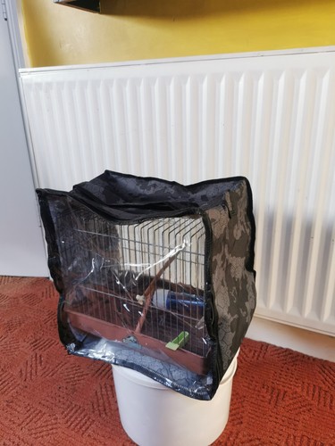 Bird cage cover pvc - pvc, front/back