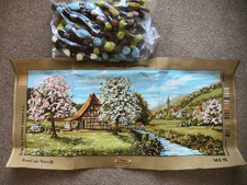 Royal Paris ‘Spring Landscape’ Tapestry Kit 17.75 x 35.5 inches. 14315