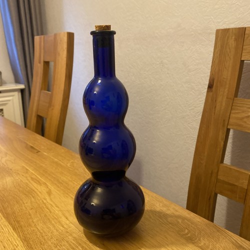 Vintage cobalt blue cork - vintage,