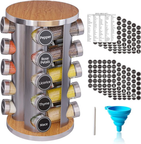 Rotating spice rack organizer - rotating,