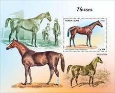 Horses MNH Stamps 2023 Sierra