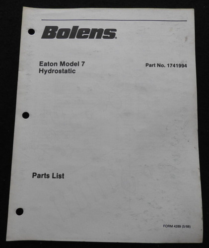Original bolens lawn tractor - bolens,