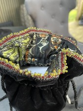 Billy Bag in black velvet -