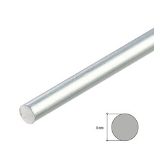 Aluminium Round Bar Rod Metal Rods 4mm 5mm 6mm 8mm 10mm Diameter 1 Metre Lengths