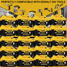 UK For DEWALT DCB182 18V 5.0Ah