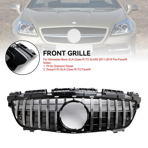 Chrome front radiator grill - radiator,