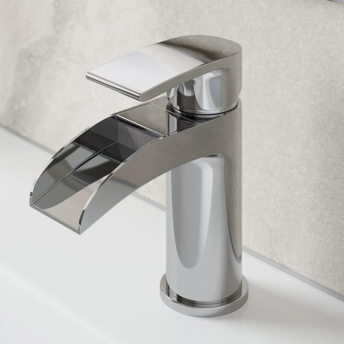 Waterfall bathroom taps basin - waterfall,