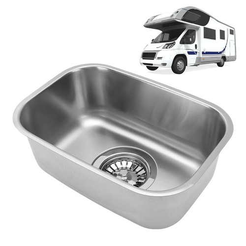 Sink stainless steel - rv, mini