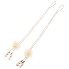  2 Pcs Curtain Holdbacks Boho for Curtains Bedroom Flower Tiebacks