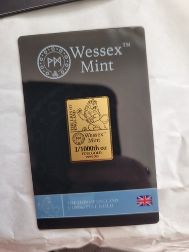 Wessex mint 1000th 24k - mint, 1/1000th